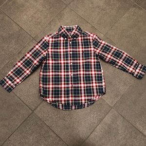 Little Boys POLO Ralph Lauren Plaid button-down long-sleeve shirt in Size 4/4T